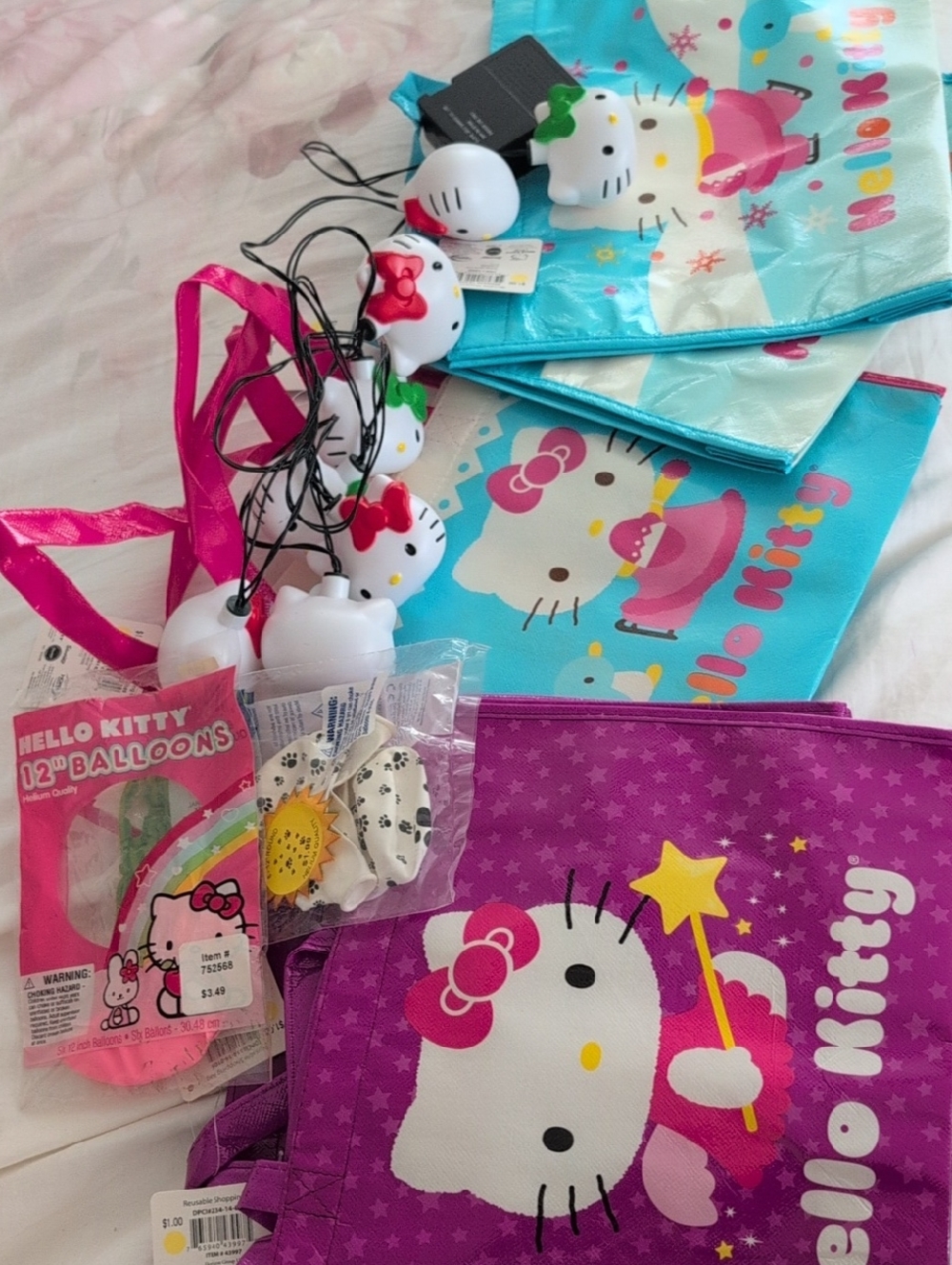 Hello Kitty Party Bundle - Pink, Turquoise, Purple